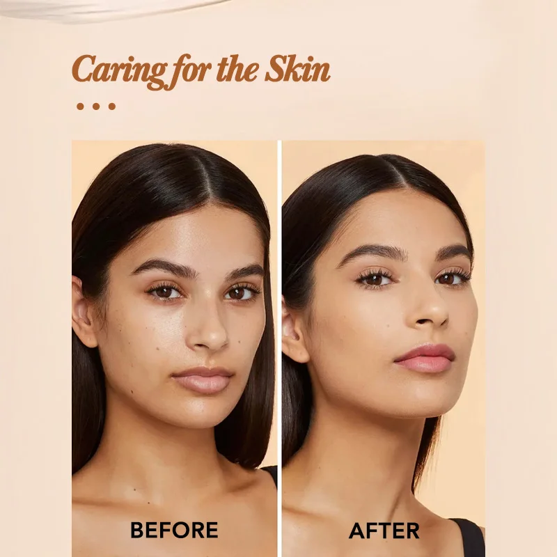 Crema BB con acabado mate, cobertura completa, resistente al agua, larga duración, corrector de piel oscura, base líquida, maquillaje para mujeres y hombres, cosméticos