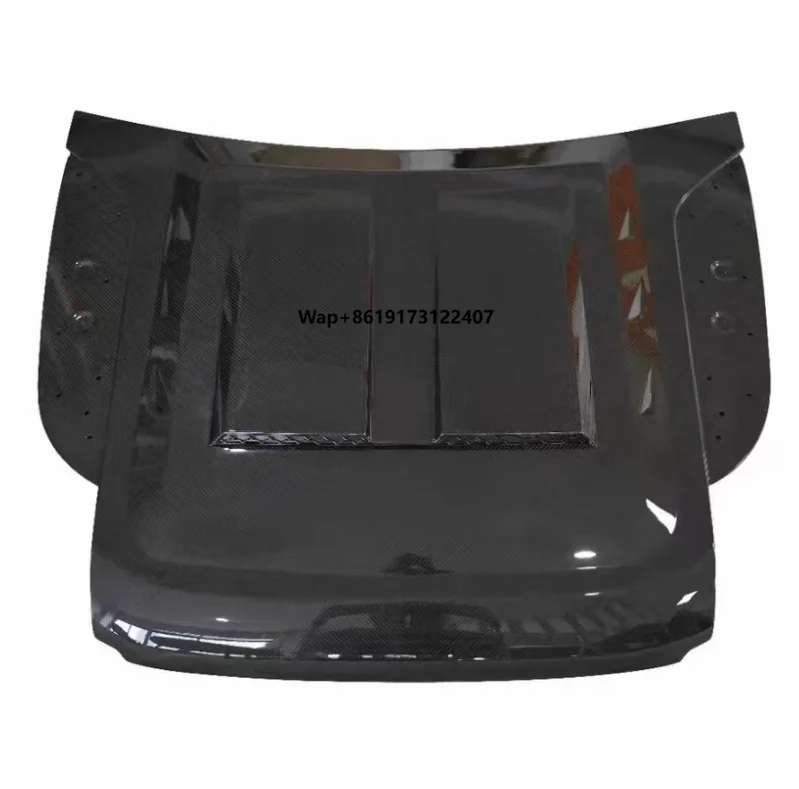 

New Fit for Defender 2021 Carbon Fiber Hood 90/100G Class Honeycomb Design Engine Black for Replace/Repair