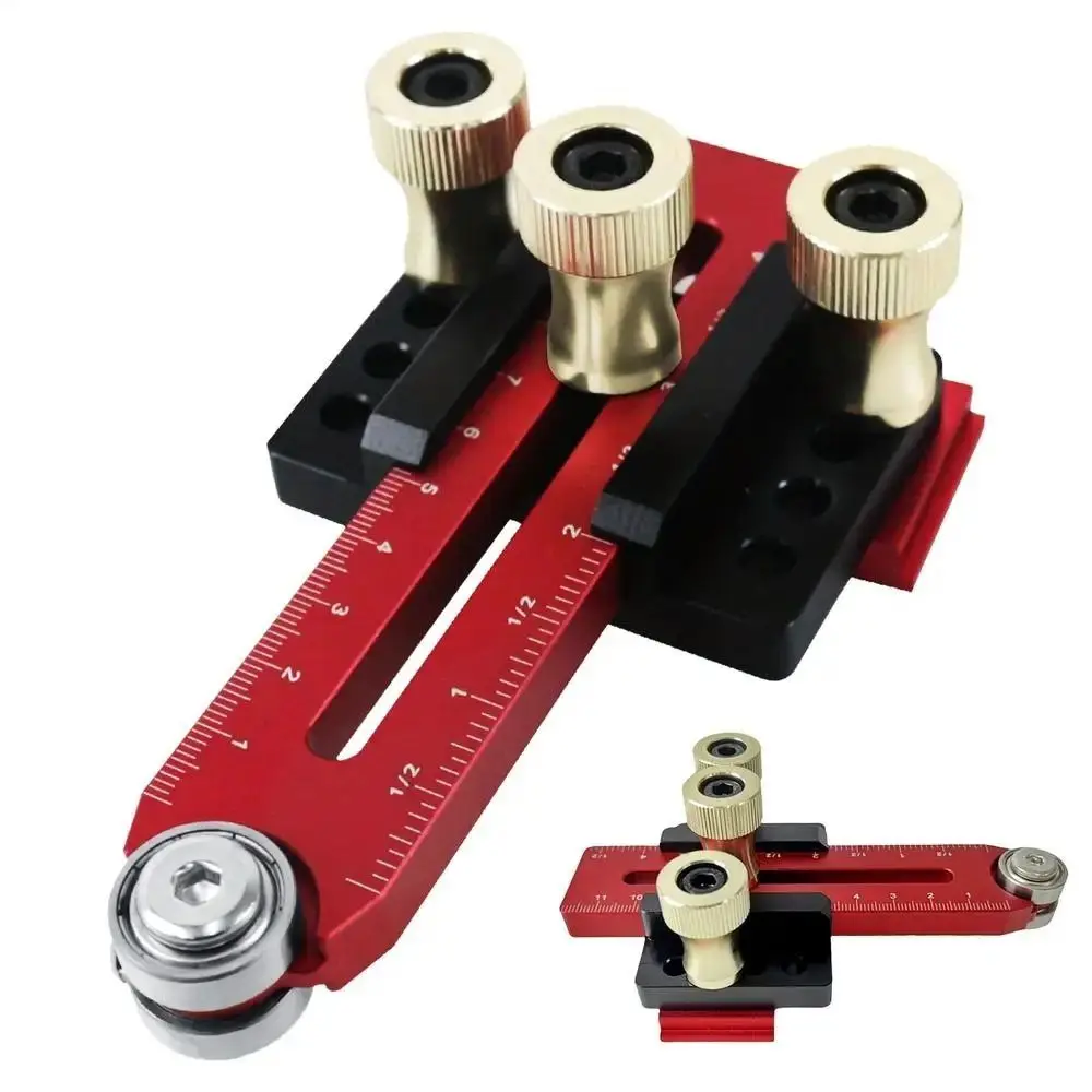 

With Roller Woodworking Thin Rip Jig Precise Fast Cutting Table Cutter Jig Guide Aluminum Alloy Limit Position