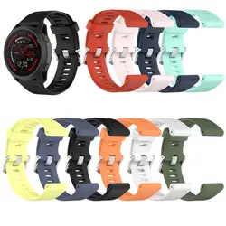 22mm Silicone Sport Strap For Garmin Forerunner 745 745XT Smart Watch Bracelet For Forerunner 945 Lite 965 265 255 Music