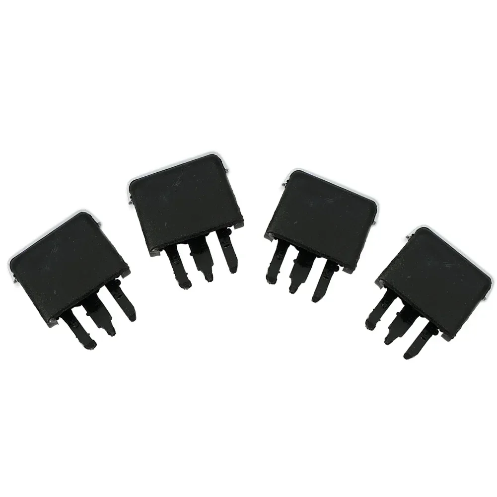Clip Air Conditioning Vent Parts Plastics 31.3mm X 34.2mm 4PCS/Set Black Car Louvre Blade Adjust Slice Vehicle