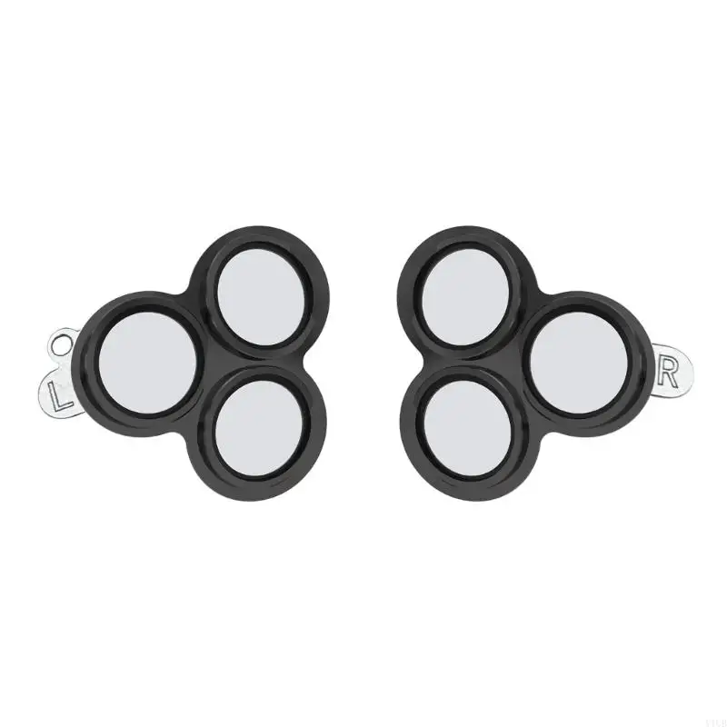 652F High Tempereds Glass Lens Protectors for 3S with Aluminum Alloy Frame and Scratch Resistance