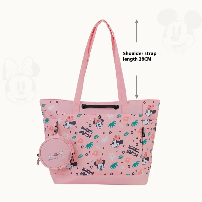 Disney 24 Year Men\'s And Women\'s Fashion Versatile Tote Bag New Mommy Casual Large Capacity Waterproof Handbag