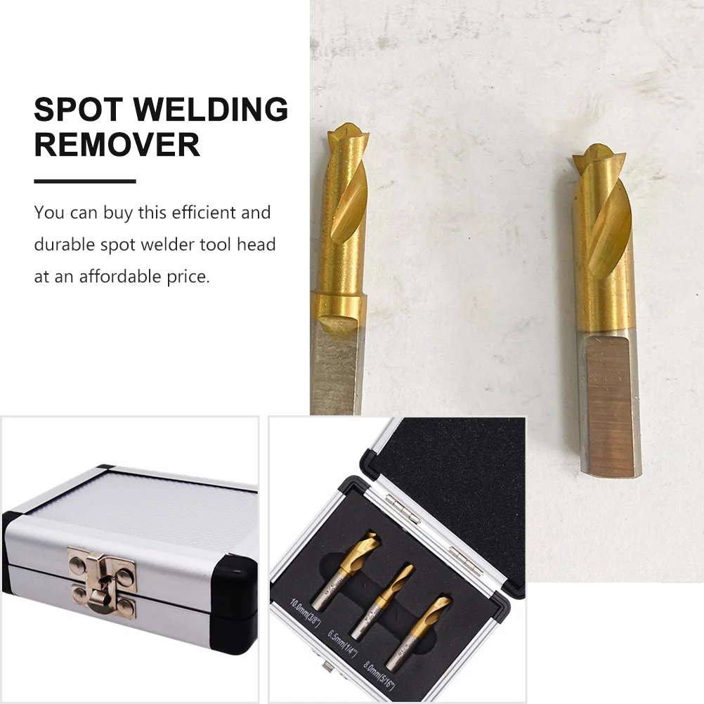 

1 Set Cobalt-Infused Weld Cutter Remover High Speed Durable Drill Bit Accessory Spot Welding Tool Head For Efficient Welding