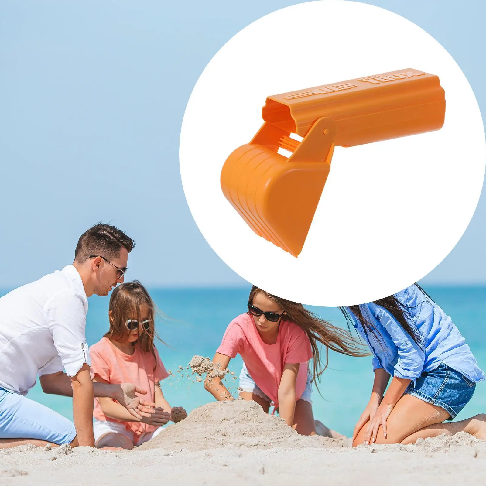 لعبة الشاطئ للأطفال، لعبة رمل، معدات لعب المنتزع، هدية عيد ميلاد، تعزز التنسيق الإبداعي، حفارة يدوية للصيف #2