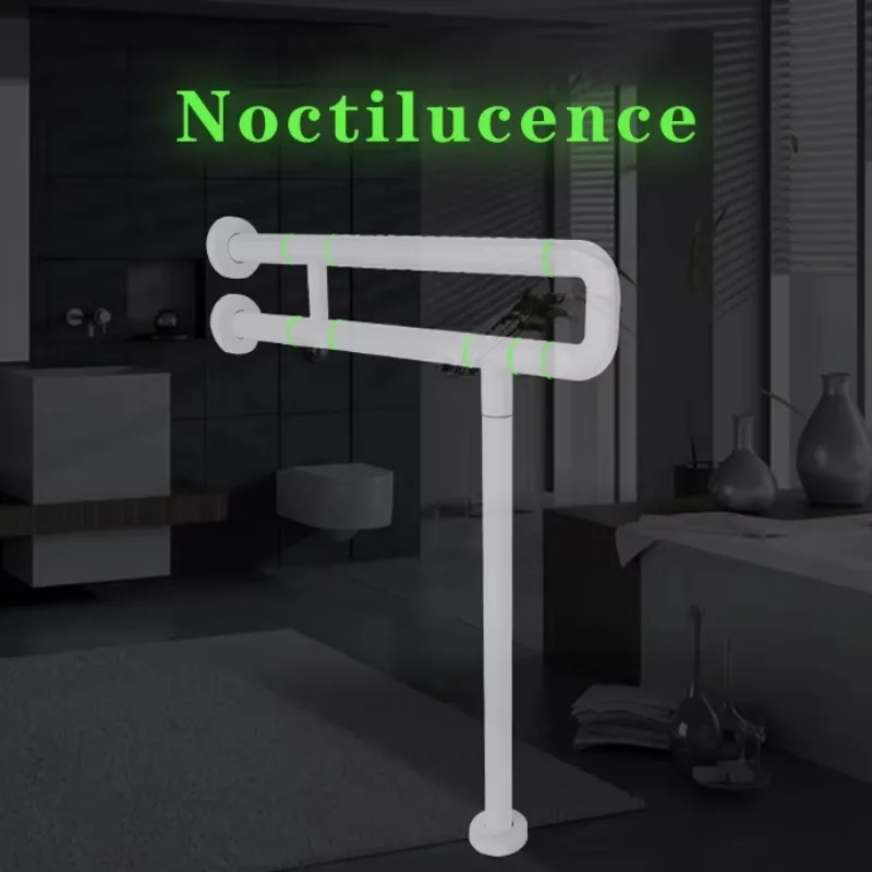 Commercial Heavy Duty Home Hospital Abs Plastic Disabled Toilet Handrail Handicap Safety Grab bar Grab Rail in Bathroom
