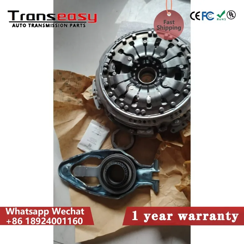 

Новый комплект сдвоенного сцепления DQ200 DSG (7-ступенчатая) Gen2 для Audi VW Golf 1.2T 1.4T, номера 0AM198142AA, 0AM198142T, 6020006090, 0AM. Новая версия.