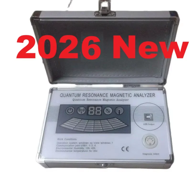 2026 Newest 62 Reports QRMA Analyzer Device Version 6.5.12 Bio-Resonant Full Body Analysis Machine QMRA Set Unit