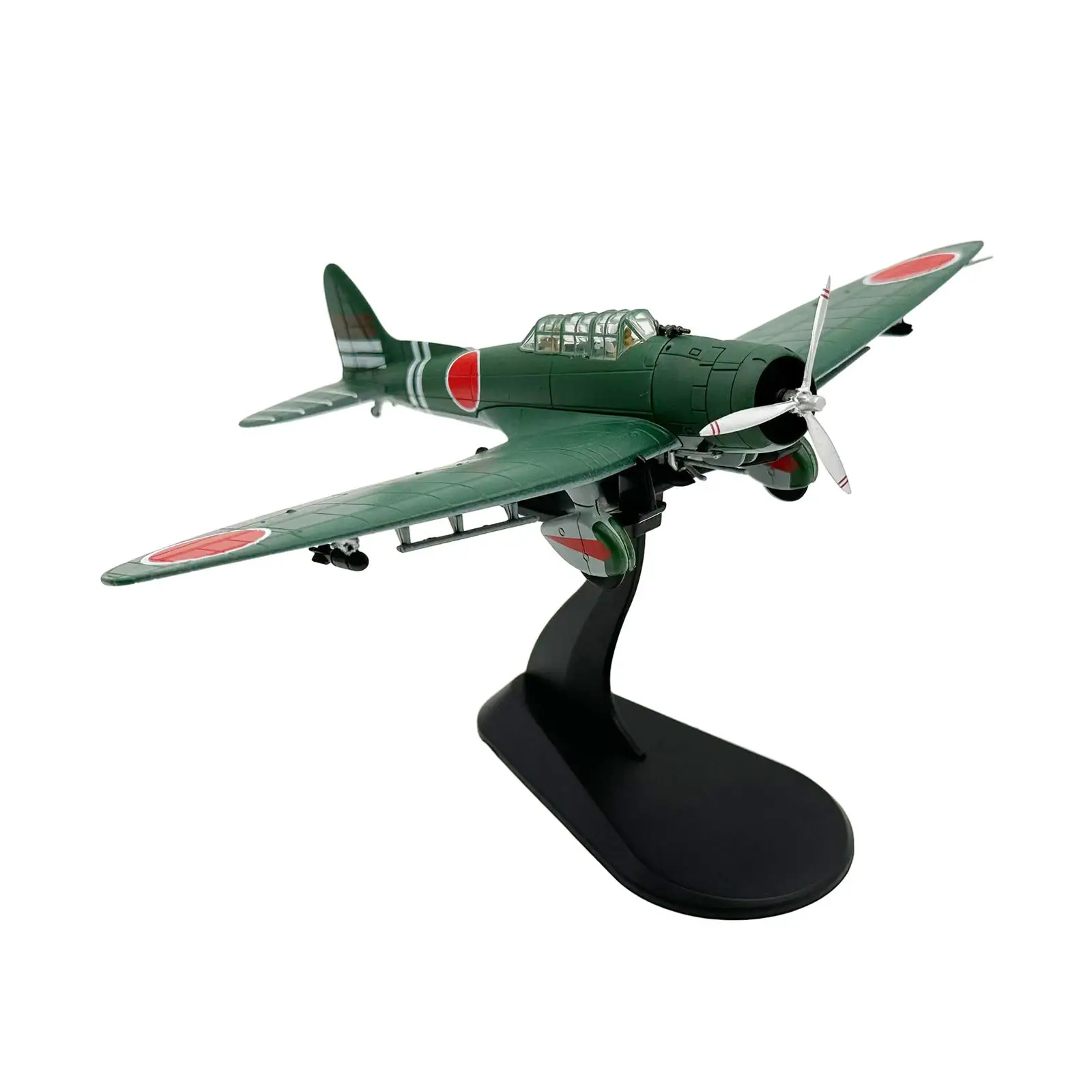 1/72 Naval Aircraft Diecast Alloy Fighter Kids Toys Airplane with Stand Plane Model for Shelf Home Bedroom Decorations