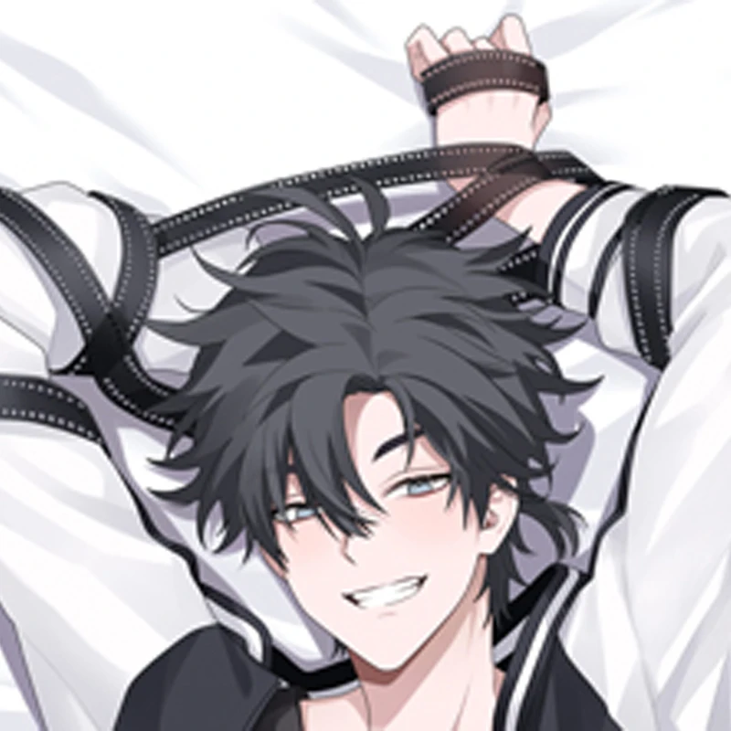 Dakimakura Anime Pillow Cover Lucas Double Sided Print 2Way Cushion Cover Xmas Gifts