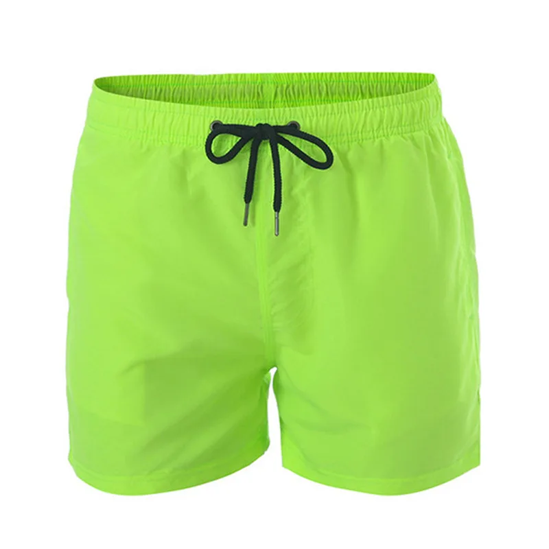 Summer Beach Shorts Men New Swim Trunks Quick Dry Board Shorts Breathable Drawstring With Pockets Surfing Beach Swimming Trunks