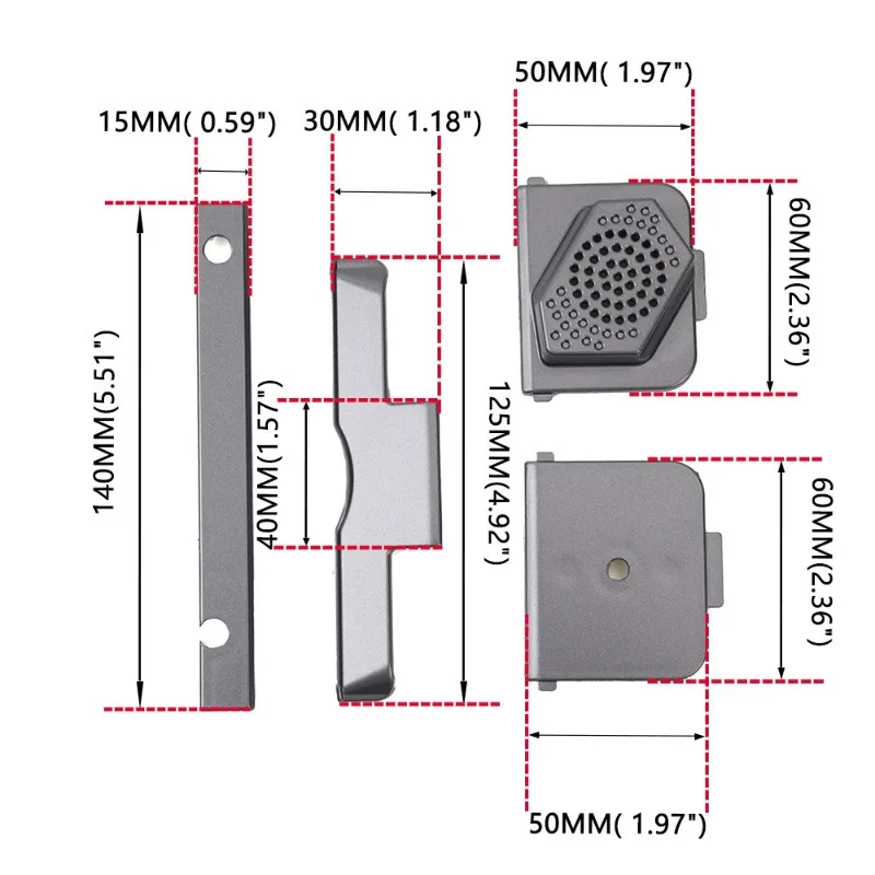 Suitable for model3/Y monitor regulator central control navigation touch screen rotating bracket modification