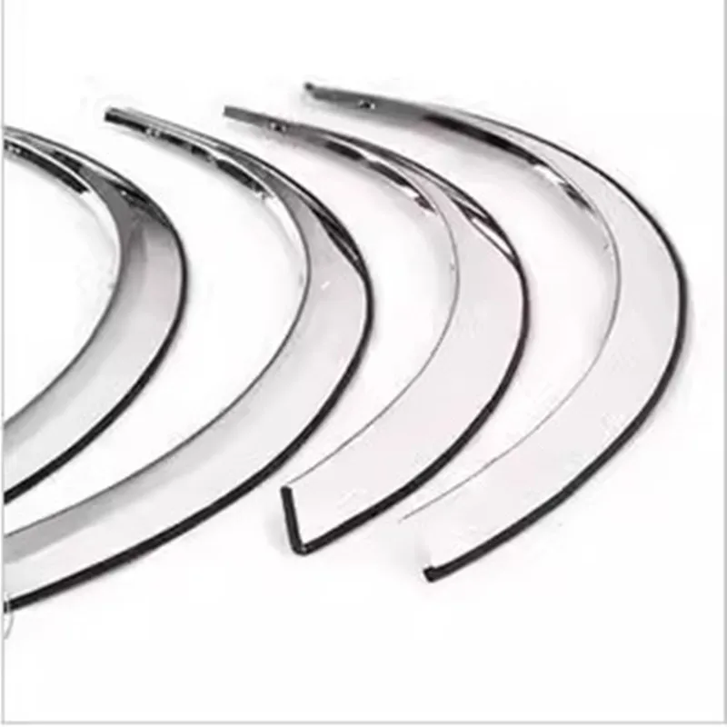 

For Nissan LIVINA 2009-2012 High-quality Stainless Steel Wheel Eyebrow Decorative Strip Anti-scratch Protection Car Accessories