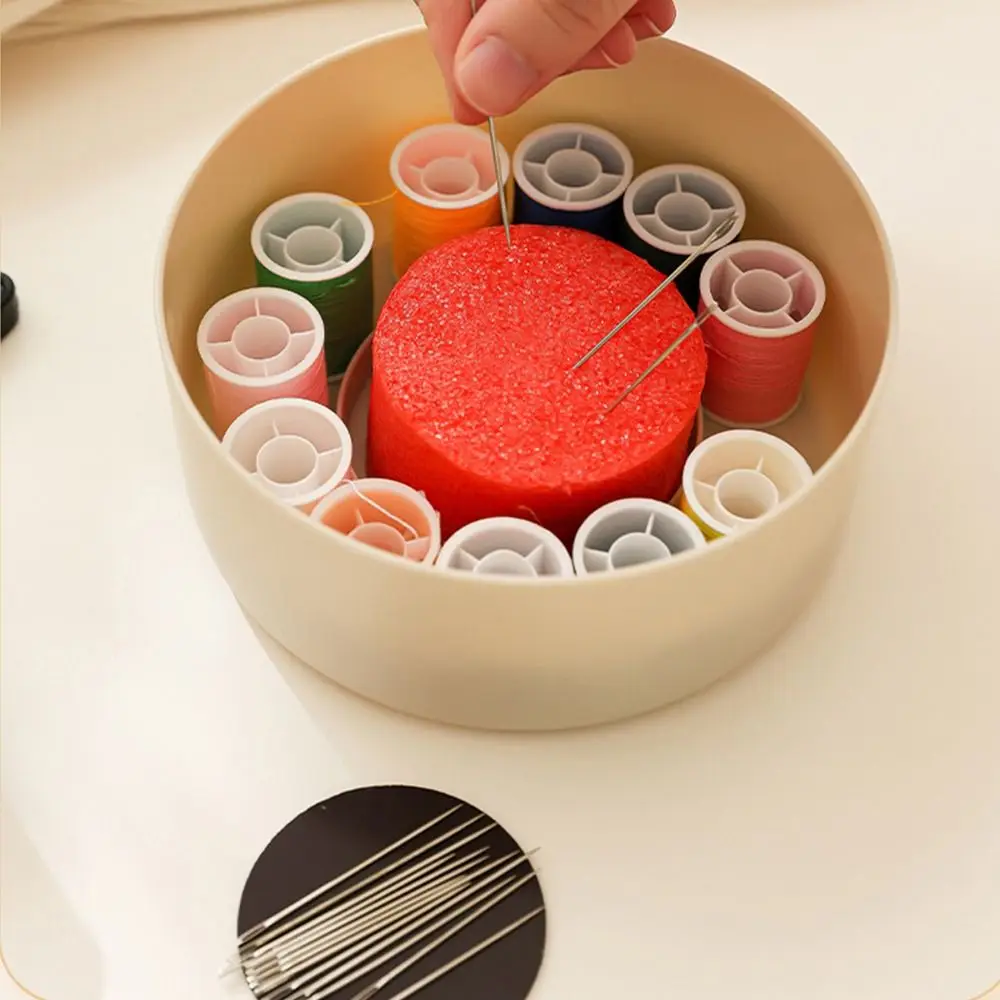

DIY Sewing Box Set Multifunctional with Storage Box Sewing Needle Box Needle and Thread Apparel Sewing Supplies
