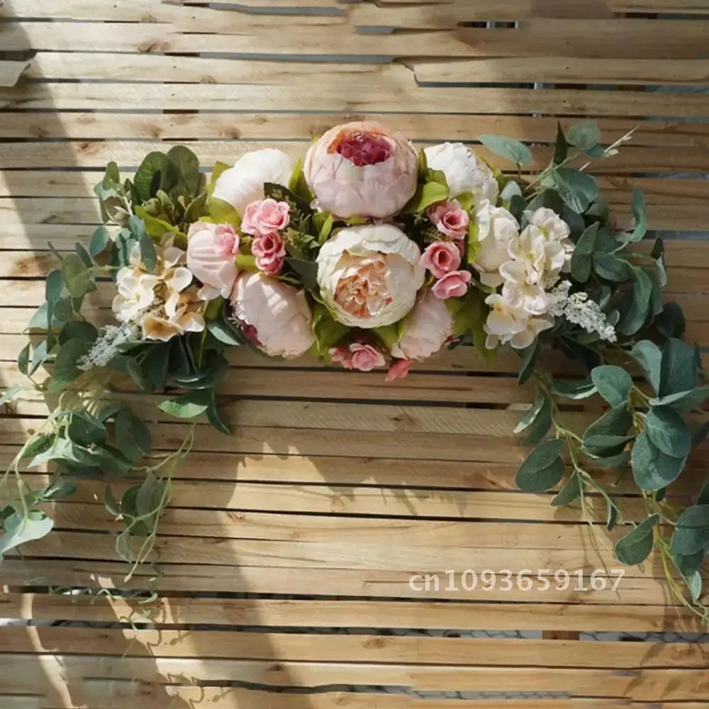 

Artificial Flower Wreath Flower Threshold Garland Home Wedding & Decor Wreaths Decoration Wall Door Party Artificial Garlands