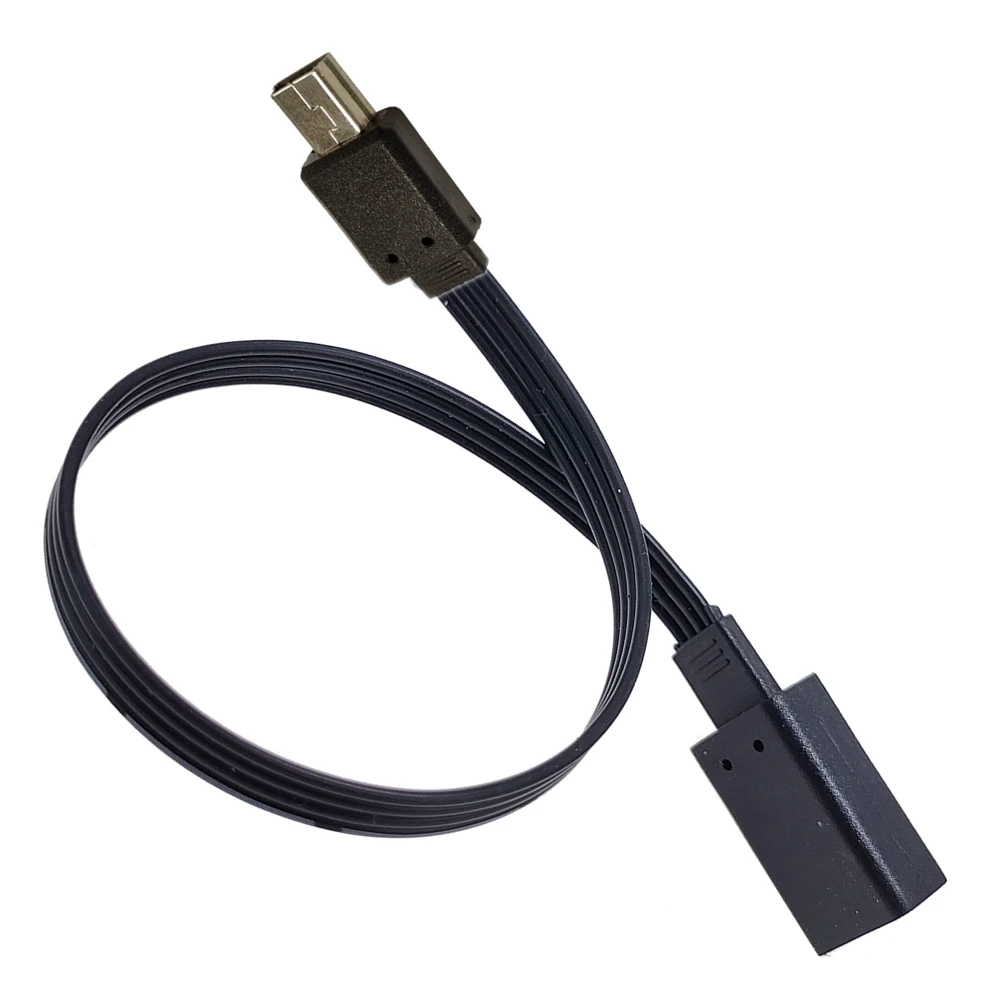 Mini USB de 10cm, 20cm, grabadora de conducción de coche de macho a hembra, cable de extensión min USB, cable de datos, puerto de codo, Puerto en forma de T