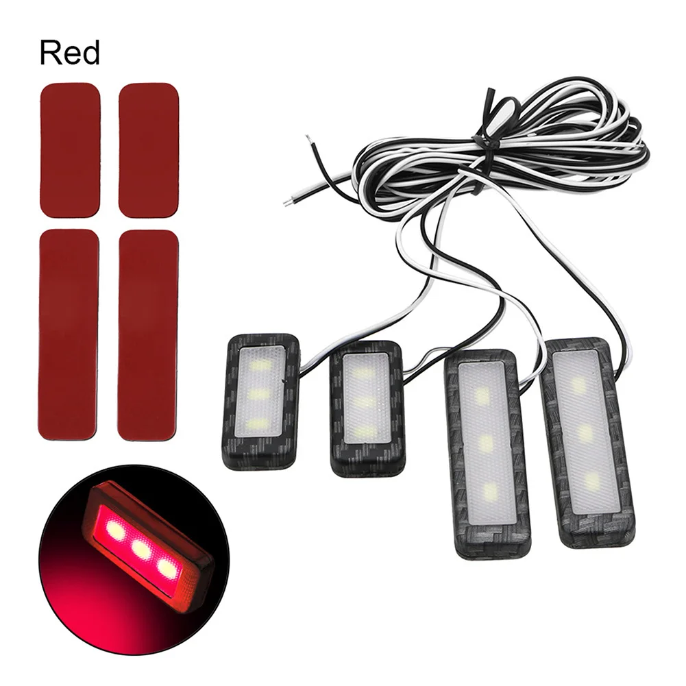 Armrest Interior Door Handle Lighting Car Inner Bowl Light Part Name Voltage Create Romantic   Armrest Interior