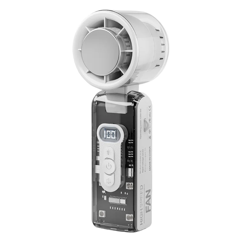 

KYCOR-Semiconductor Refrigeration High Speed Fan High Speed Handheld Turbo Fan Led Lighting White