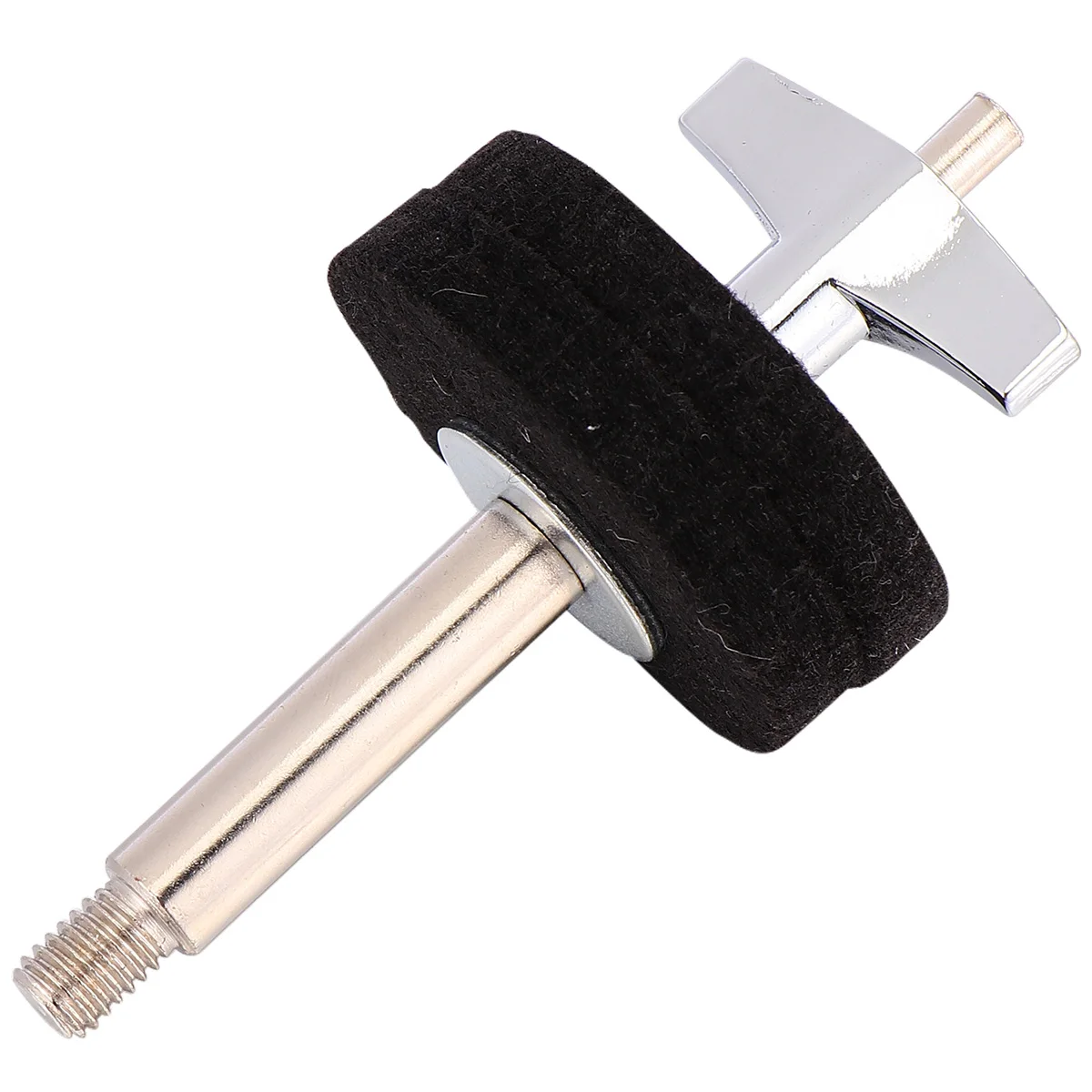 

1pcs Iron Plated Cymbal Stacker Replacement For Bass Drum Durable Drum Accessories Cymbal Screw Hanging Hardware Black