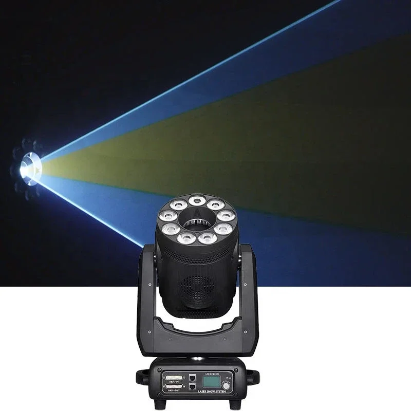 

New Product Shaking Head Laser Led Moving Head Beam Light 9Pcs*5W Led 9 Bee Eye Beam Lamp for DJ Disco Stage Lighting