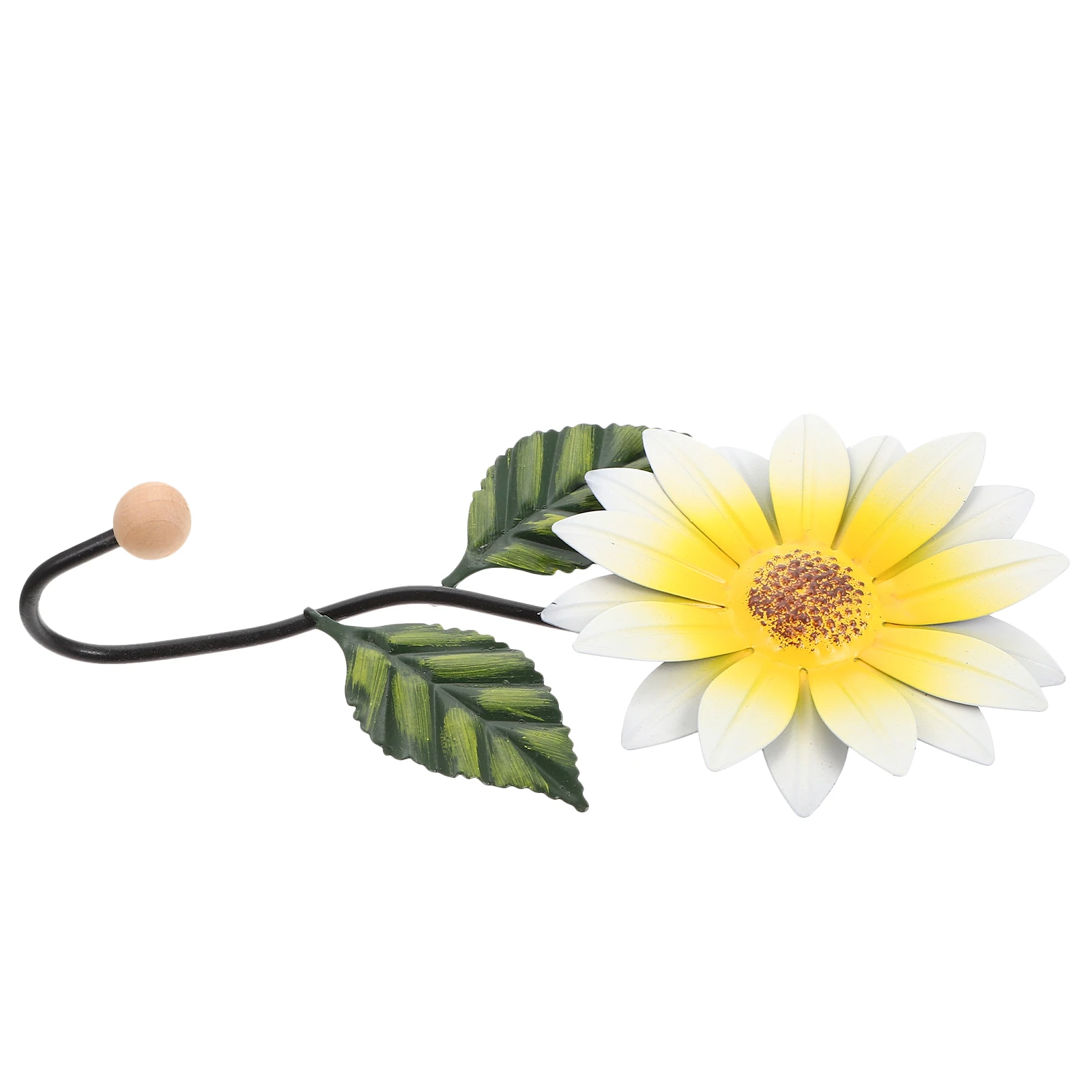 

Flower Shape Hanging Craft Decor Home Storage Hangers Bathroom Bedroom Kitchen Office Hooks Iron Ornament Metal Flower Art