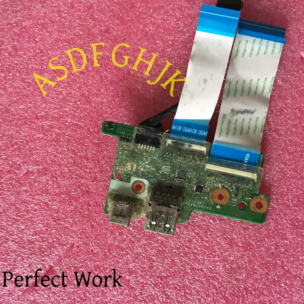 for hp Chromebook 11 g7 g8 usb type-c DA0GATB56A0 board with cable fully tested,Freeing shipping