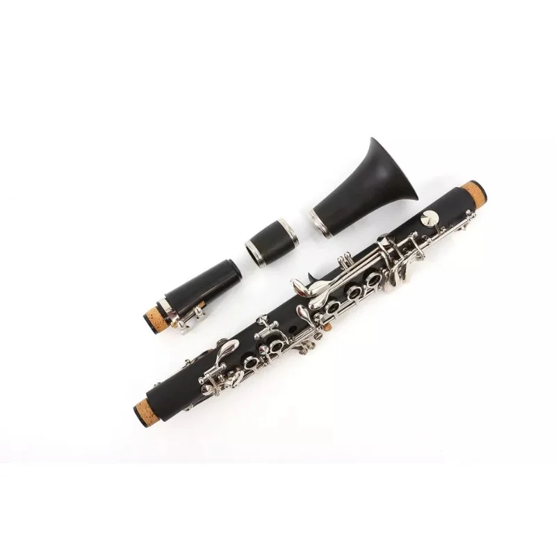 Clarinet Eb Key Nickel plated keys with Hard Case Professional Sound New Strong durable #U