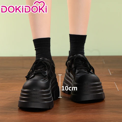 Косплей туфли DokiDoki Men Dail красная подошва 19 см