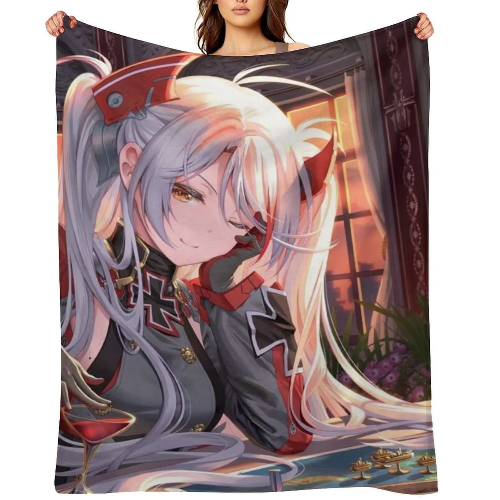 

Play with Prinz Eugen Throw Blanket Quilt For Baby Flannels Blankets Sofas Of Decoration Blankets