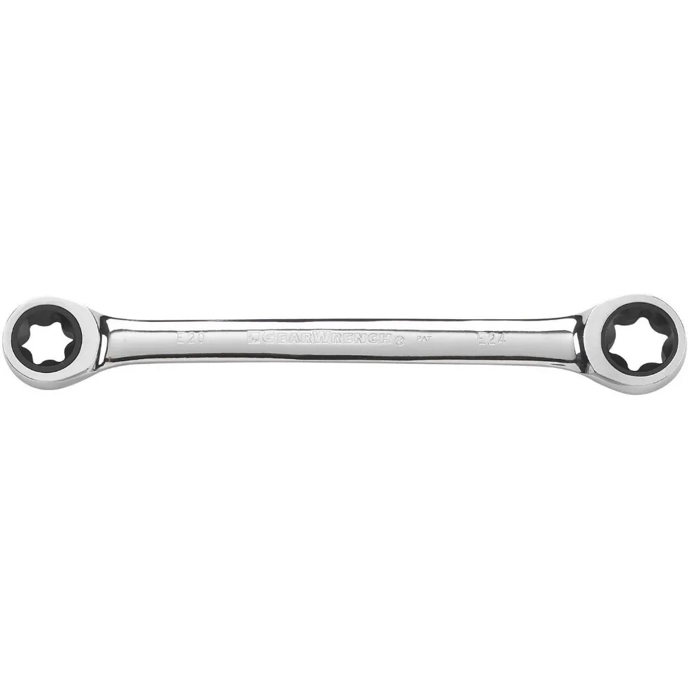 مجموعة مفاتيح GEARWrenCH المكونة من 4 قطع ذات الصندوق المزدوج E-Torx 9224D #5