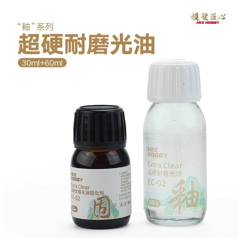 

Масло EC02 Glaze Series Супержесткое и износостойкое двухкомпонентное амино легкое масло 30 + 60 мл Аксессуары и инструменты Хобби