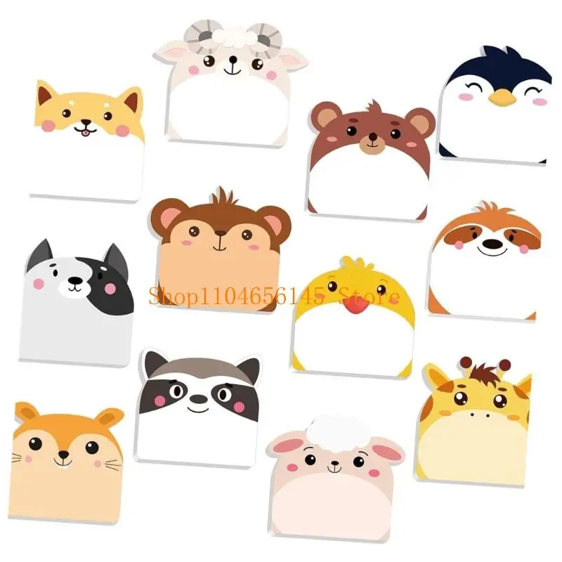 Picture 6: 5asd Cartoon Notes Memo Pad Adhesive Note Paper Reminder on Notebook Journal Planner