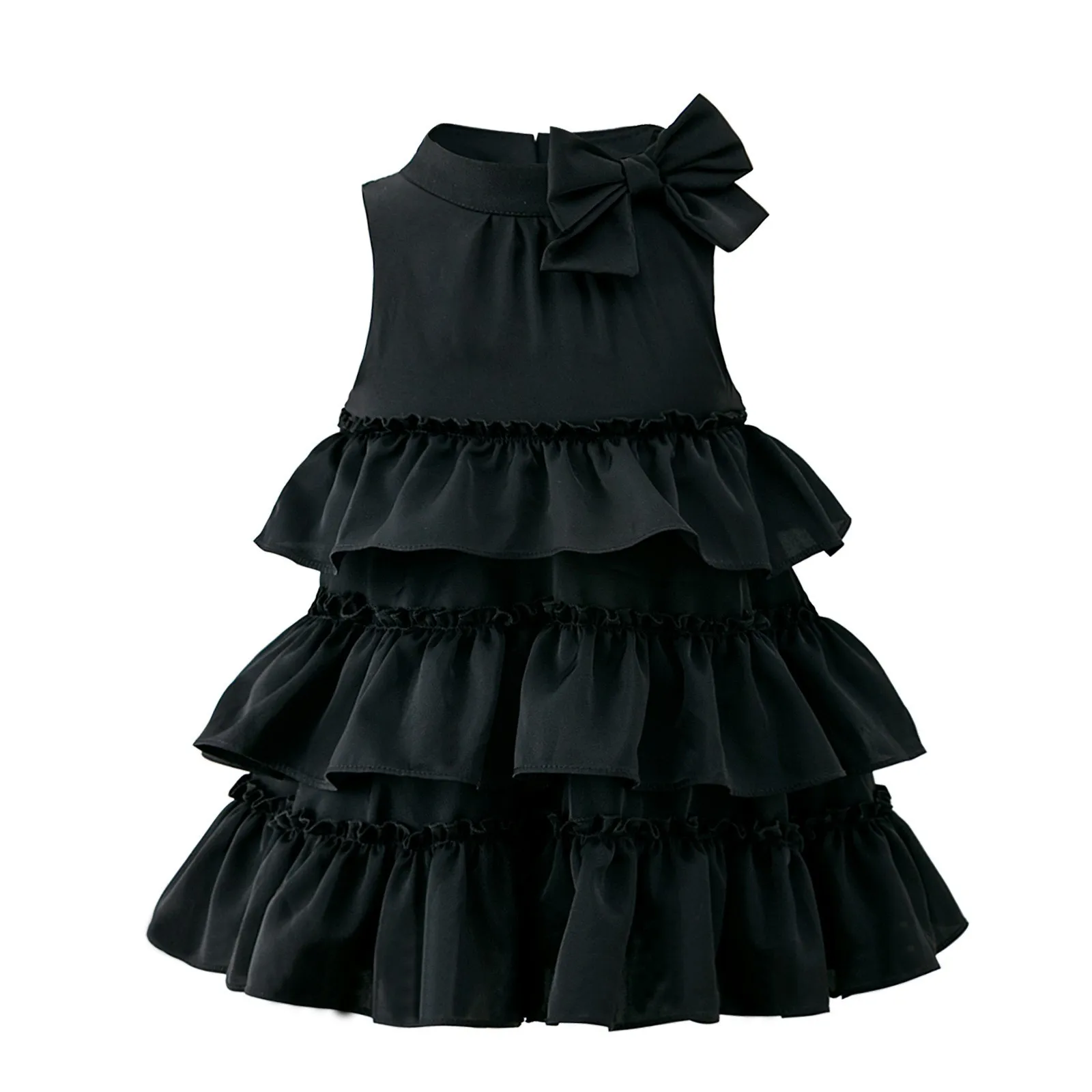 فستان HETISO للفتيات الصغيرات ملابس كاجوال بطبقات للأميرة للأطفال وحفلات أعياد الميلاد من عمر 1 إلى 4 سنوات