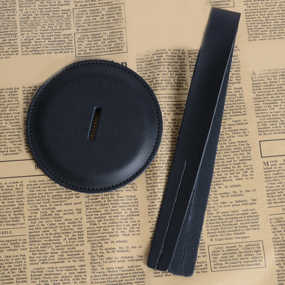 

1 set 1 Set Cymbal Palm Pad Wristband Hand Belt Cowhide Non Slip Belt Drummer Accessories Musician Instrument Protection Gear