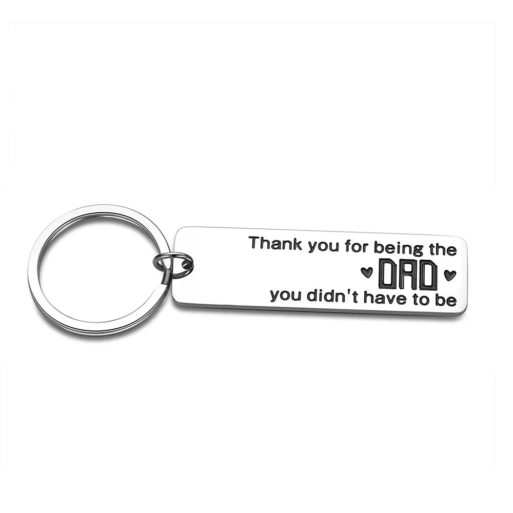 Father's Day Gifts Keychain for  Dad Father From Daughter Son Kids Wife Thank You Gift for Men Him Dad Father Stocking Stuffers