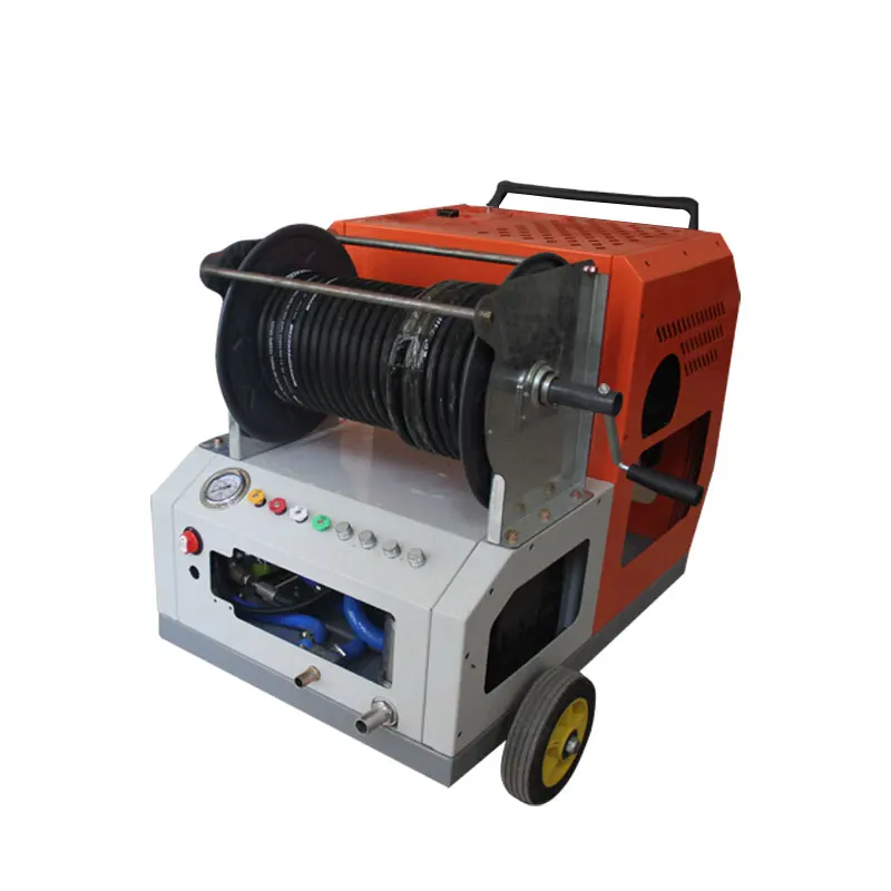 Cold/Hot Water High Pressure Water Injection Pipe Cleaner Drain Cleaner Sewer Cleaning Machine