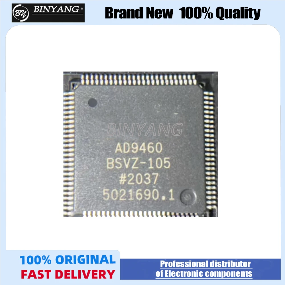 

1PCS/LOT AD9460BSVZ-105 TQFP100 AD9460BSVZ AD9460 AD9460BSVZ-85 TQFP-100 100% new imported original IC