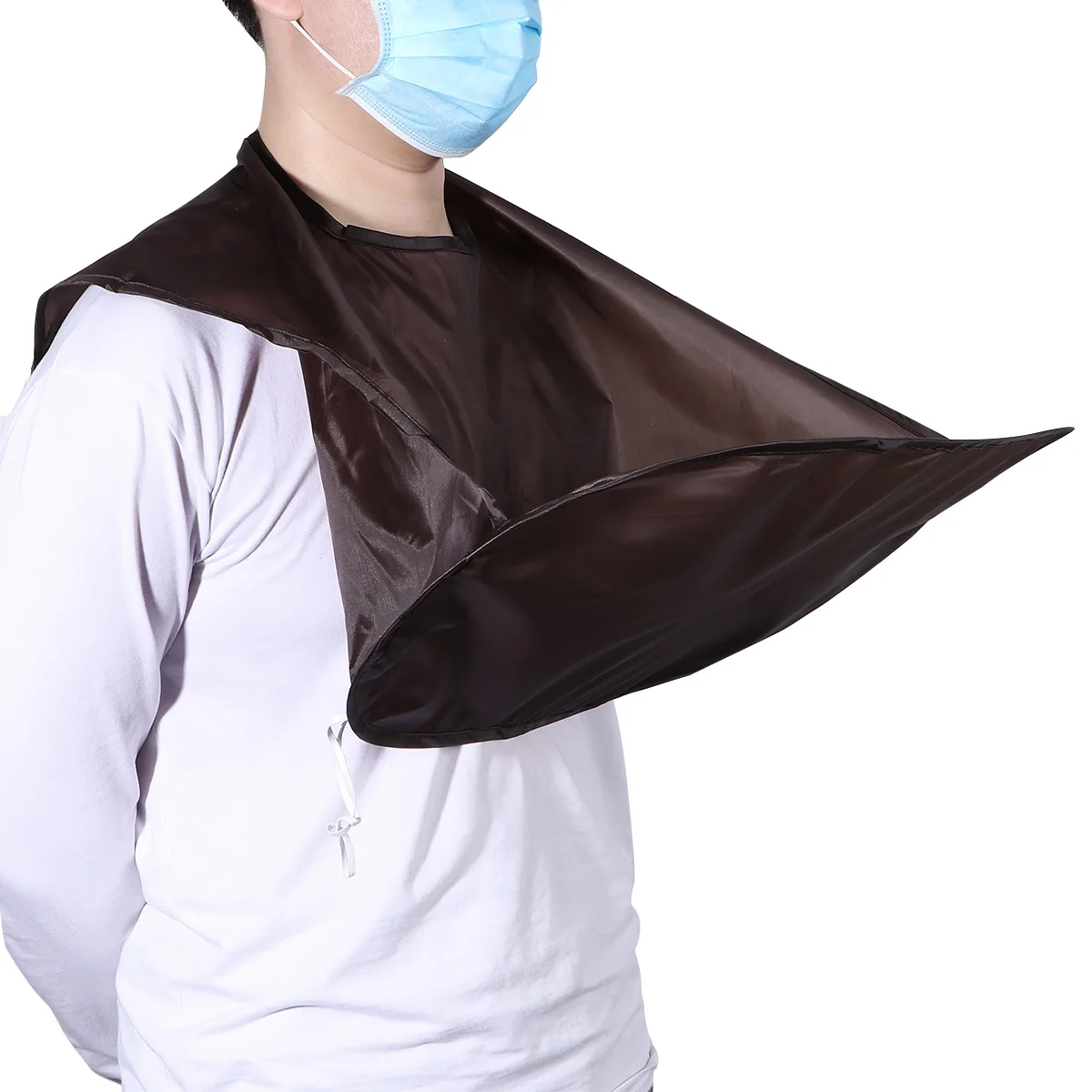 

Haircut Apron Hair Salon Cape Styling Cloak Durable Polyester Protect Neck Clothes Floor Easy Storage Use Ideal Home