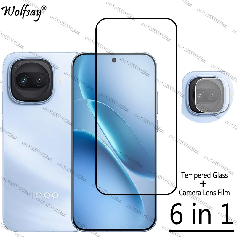 

Защитное стекло Full Cover для Vivo iQOO 15R, защитное стекло для экрана Vivo iQOO 15R, защитное стекло для объектива камеры Vivo iQOO 15R