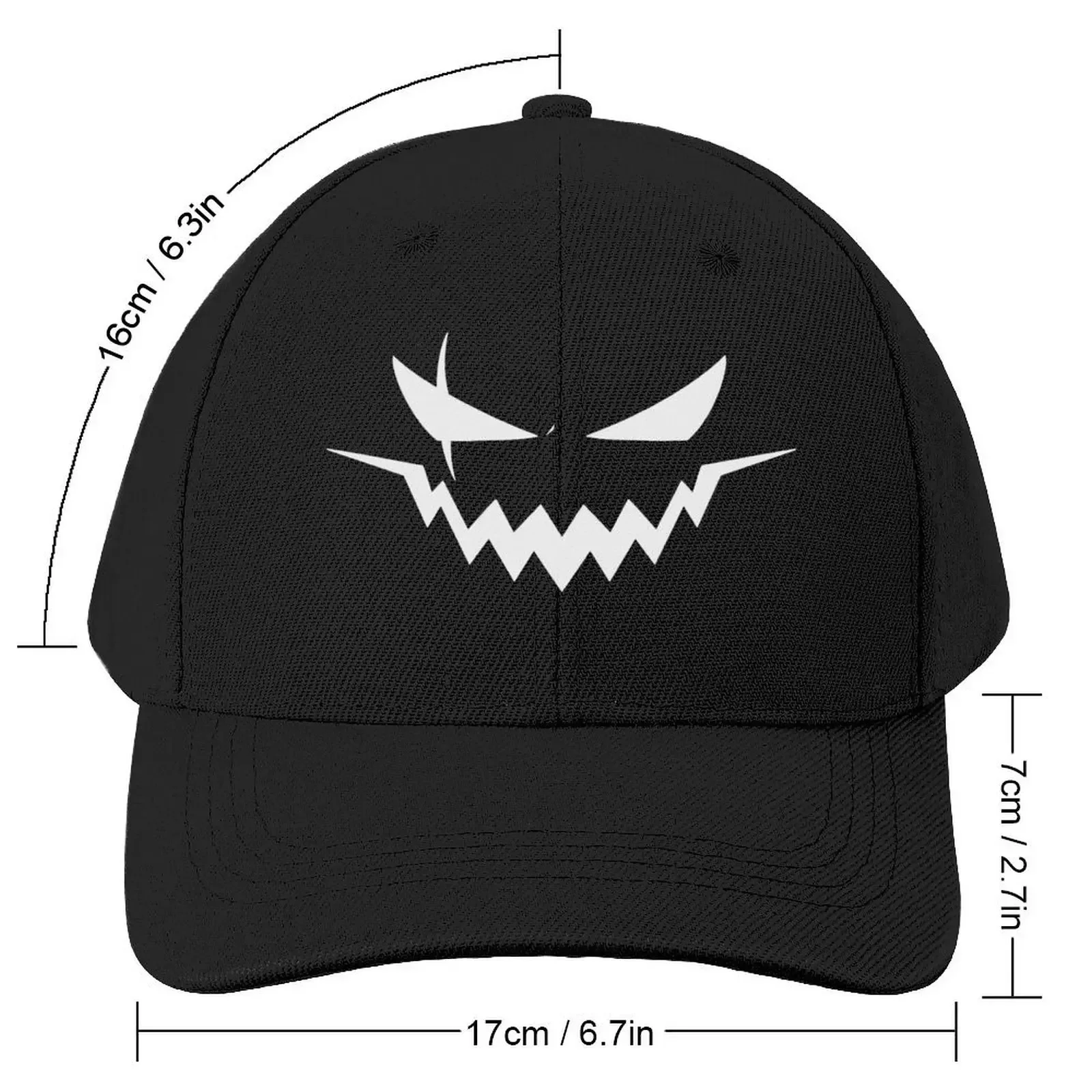 Pumpkin Knight - Ichabod Face - White Baseball Cap luxury caps Wild Ball Hat Anime Hat funny hat Women's Golf Wear Men's