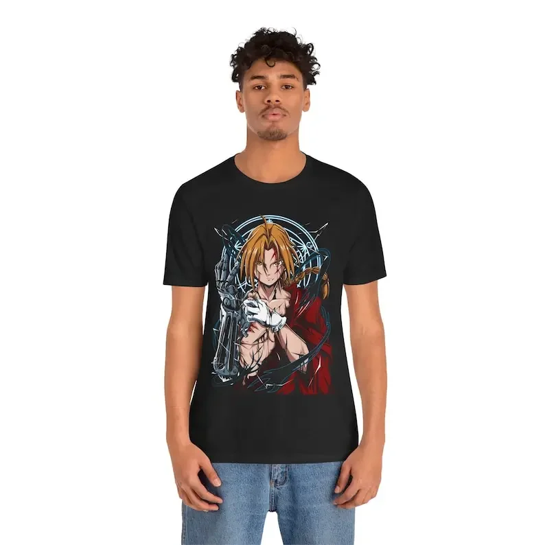 Fullmetal Alchemist Shirt, Edward Elric Shirt, Anime T-shirt