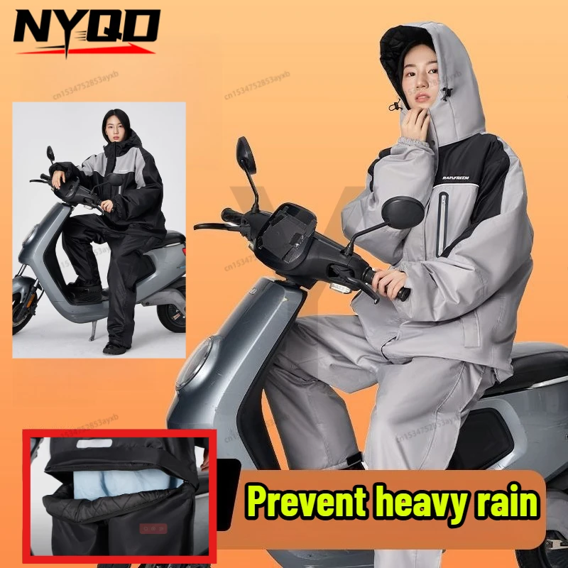 

Горячая новинка: Цельный водонепроницаемый дождевик с капюшоном для мотоциклистов, легкая пылезащитная рабочая одежда для мужчин и женщин