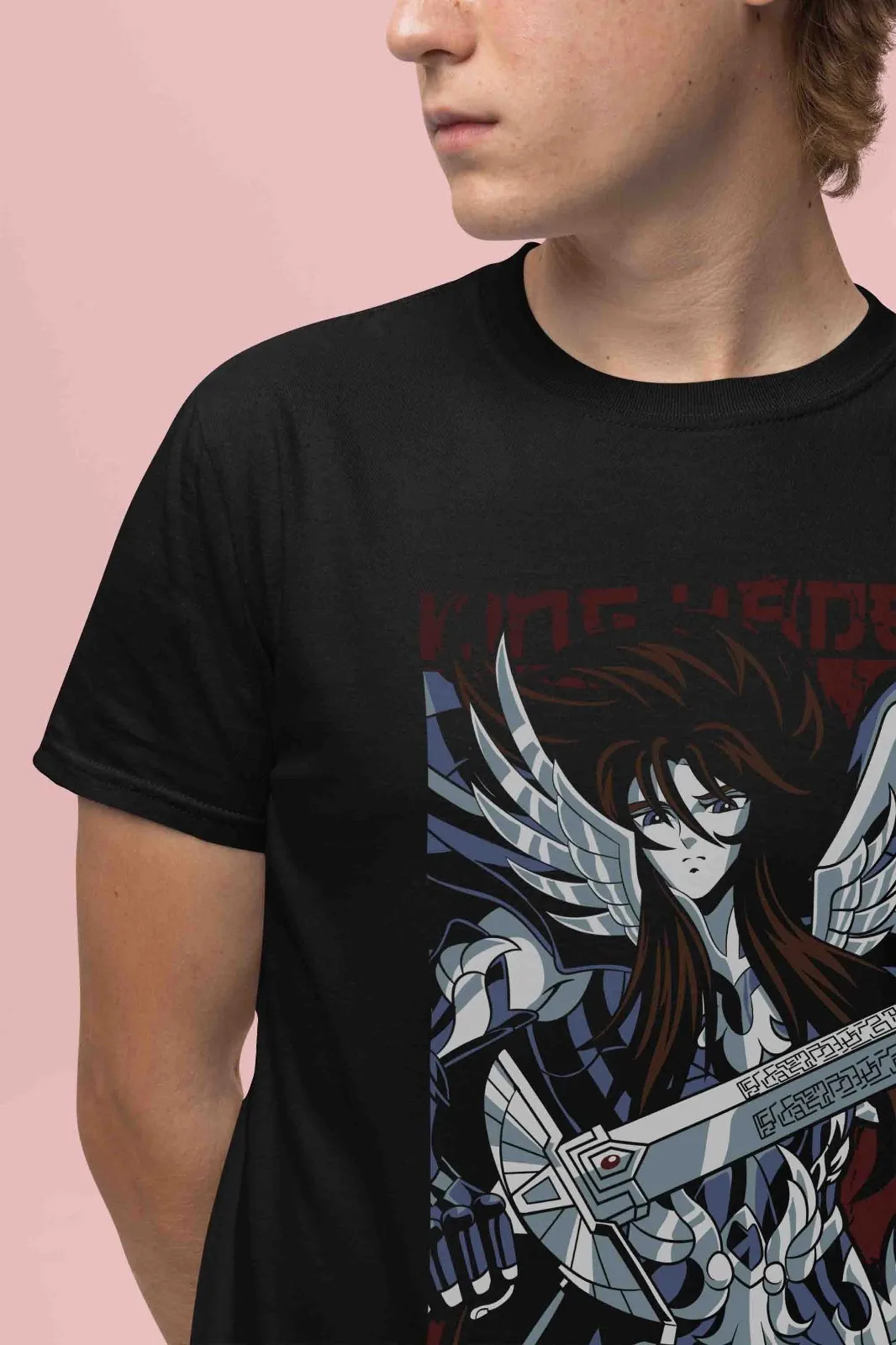Saint Seiya Shirt Shiryu Tshirt Hyoga T-Shirt Shun Top Ikku Anime Graphic Tee