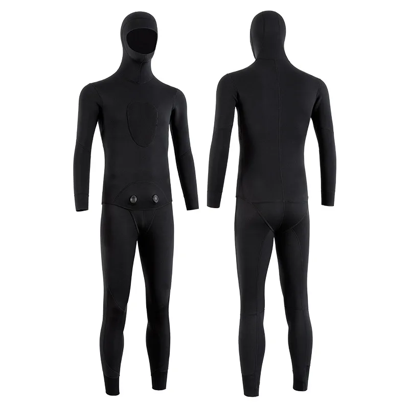 Wetsuit Male Professional Deep Diving Warm Wetsuit Cold 3~ 5MM One-piece Free Snorkeling Fishing And Hunting Suit Female