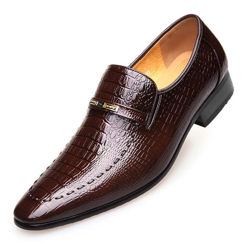 Mens PU Luxury Man Loafers Leather Shoes Top Men Business Dress Casual Social Shoe Male Wedding Footwear Zapatos Hombre