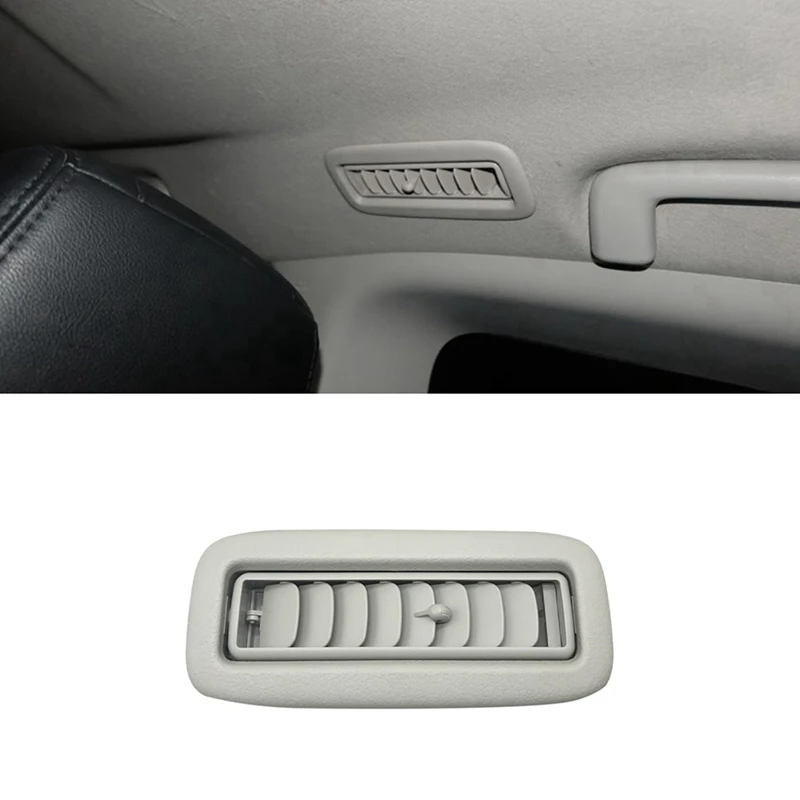 2X Beige Car Roof Top Side Air Conditioning Vent A/C Panel Grille Cover For Mitsubishi Pajero V93 V97 Montero V95 V98