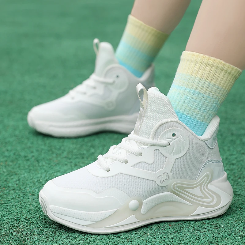 Street Fashion Boy - Basketbalschoenen voor kinderen Ademend mesh Jongens