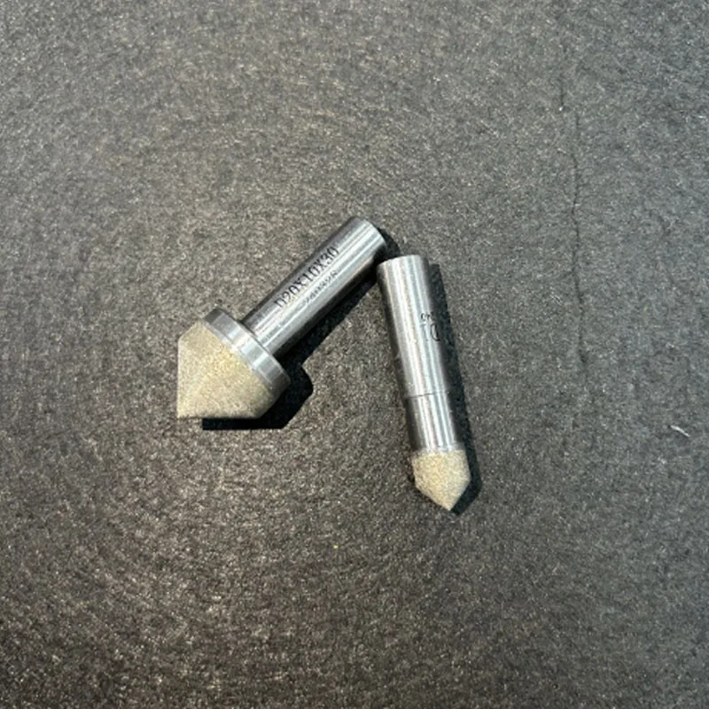 1 pcs 5-100mm Diamond Powder Sintered Chamfering Grinding Head With 10mm Straight Shank For Glass Arrissing