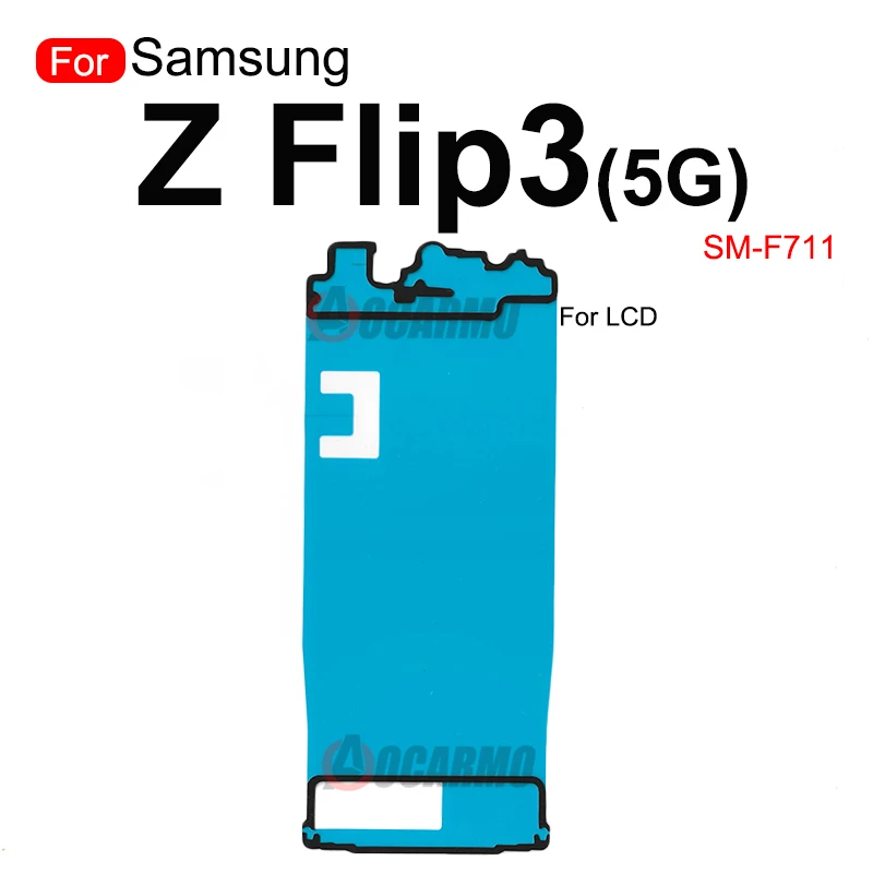 Back Waterproof Adhesive For Samsung Galaxy Z Flip3 5G SM-F7110 Rear Cover And Front LCD Screen Sticker Glue Replacement Parts