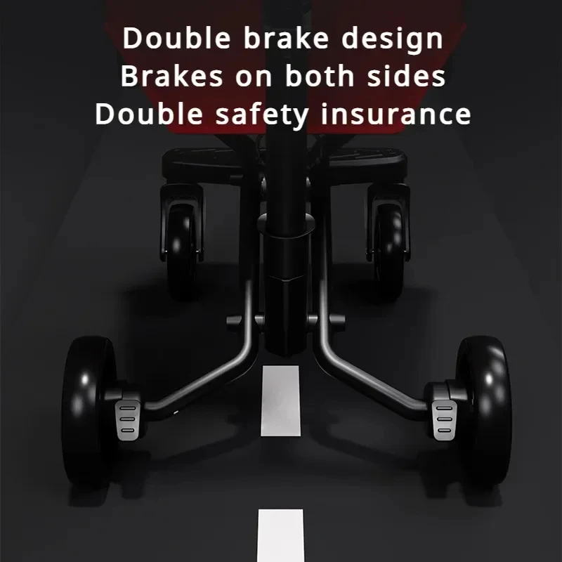 عربة أطفال خفيفة الوزن بعجلات ناعمة سهلة الطي بيد واحدة للأطفال الصغار عربة أطفال خفيفة الوزن وصغيرة الحجم مع مظلة